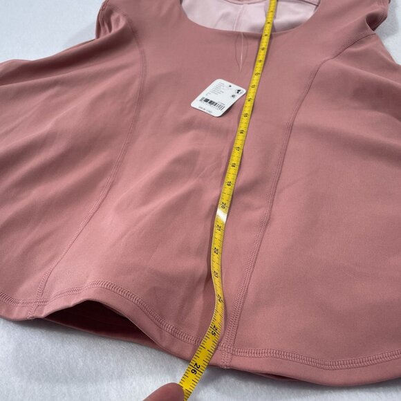 NEW Free People FP Movement Baseline Tennis Dress Petal Pink SZ L - Picture 8 of 8